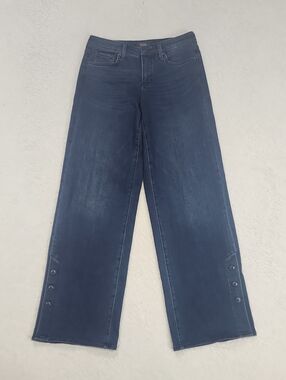 NYDJ Teresa Wide Leg High Rise Stretch Jeans